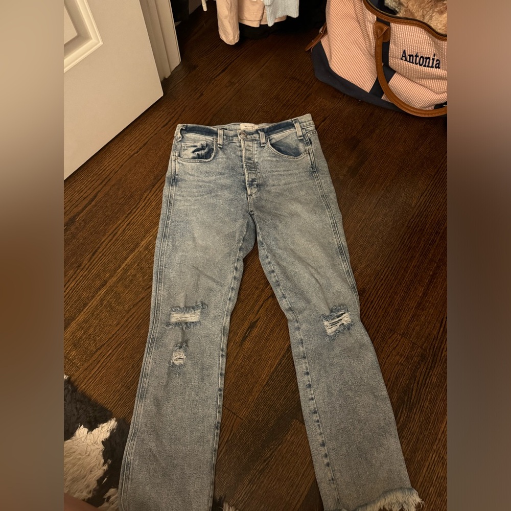 Jeans!! Love the style especially for summer!